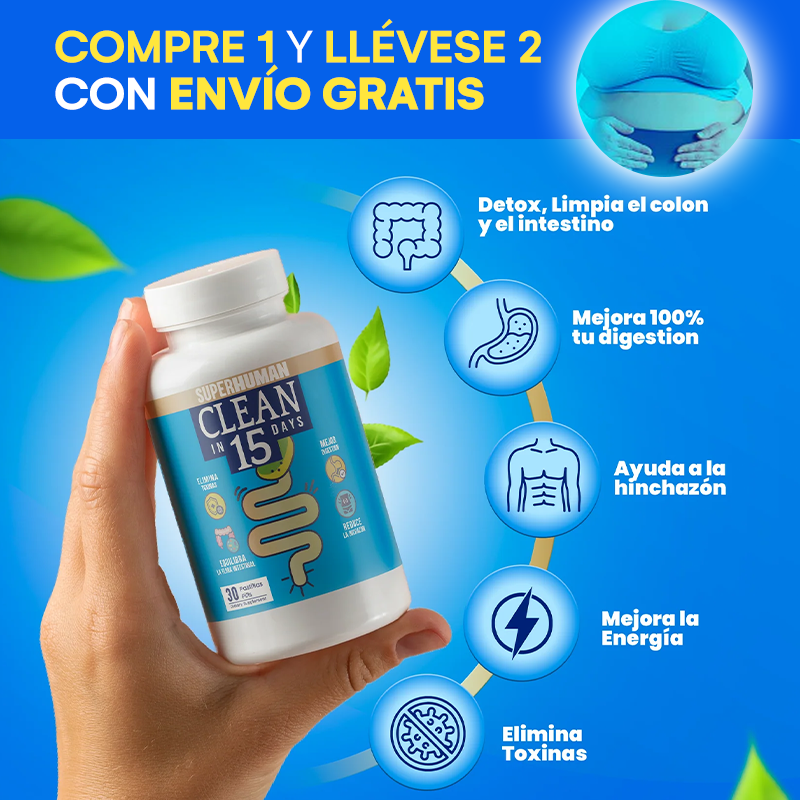 Clean15™ - Purificación Digestiva en 15 días
