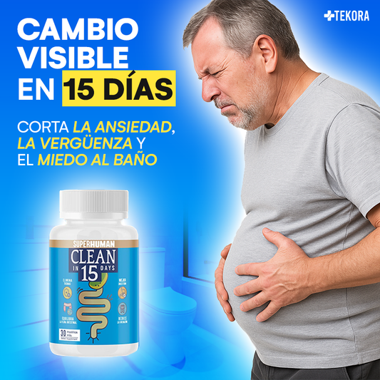 Clean15™ – Apoyo Natural para Tu Bienestar Digestivo