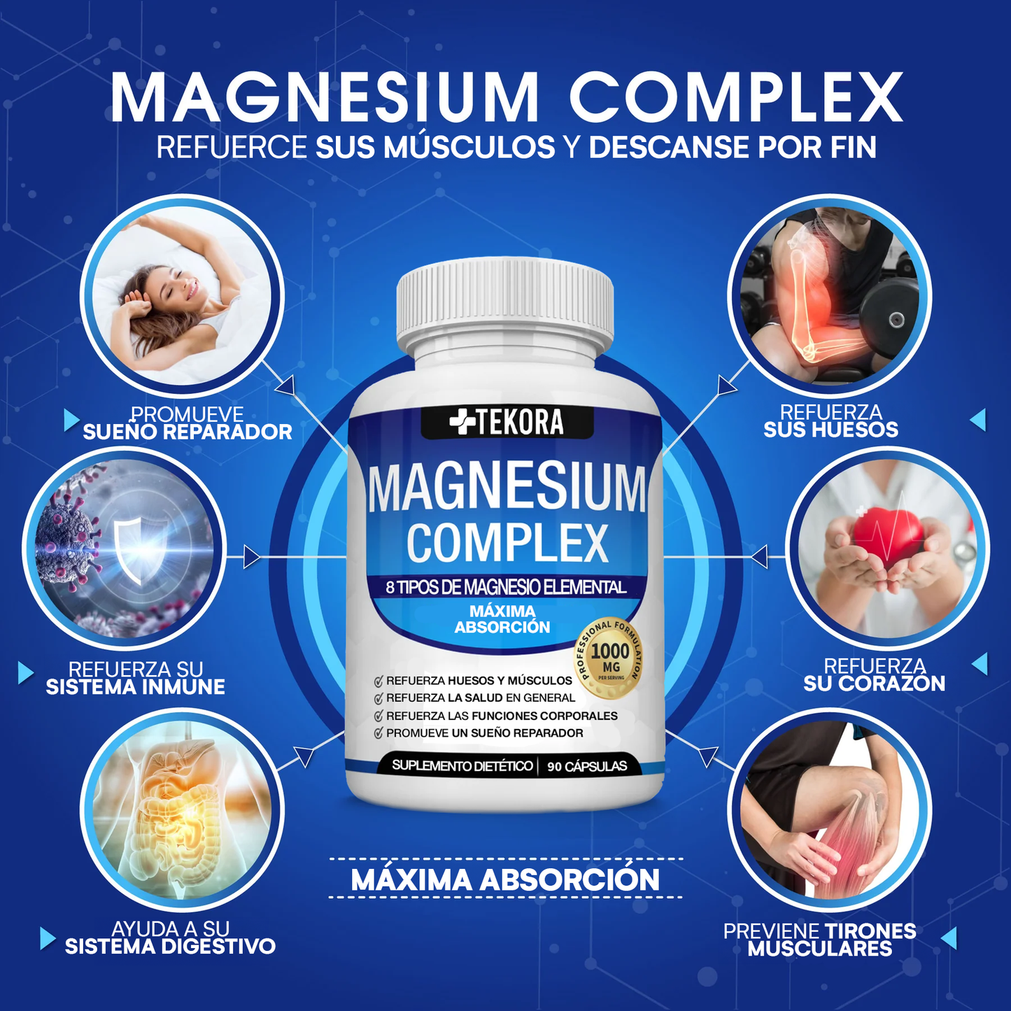 Magnesium Complex - Ultra Pureza Fórmula Anti-Edad
