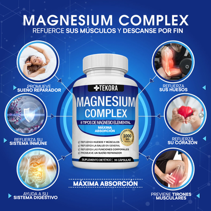 Magnesium Complex - Ultra Pureza Fórmula Anti-Edad