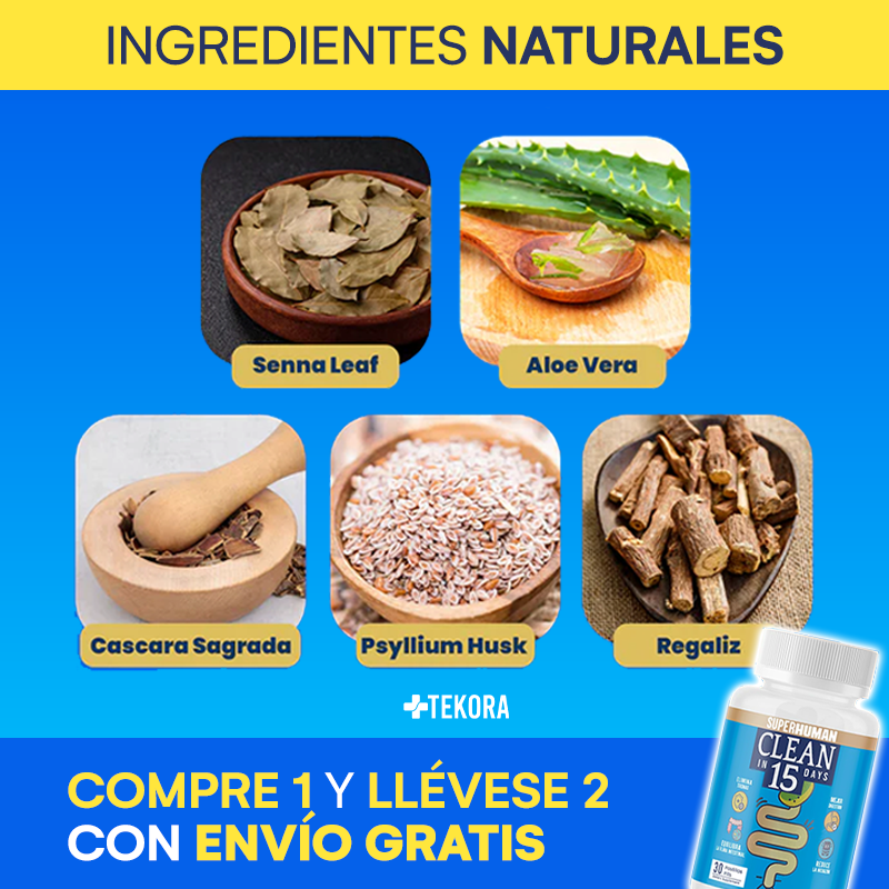 Clean15™ - Purificación Digestiva en 15 días