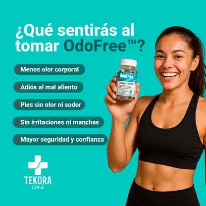 OdoFree™ – Neutraliza Olores Corporales, Íntimos Y De Aliento En 24h